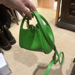 Green Leather Handbag